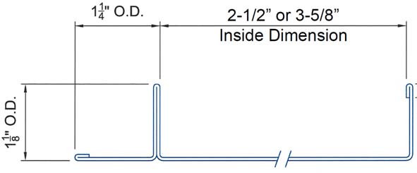 F-Track Technical Dimensions