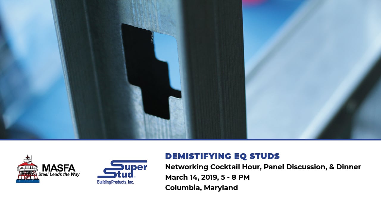 Demystifying EQ Studs – Don Allen, P.E., to represent Super Stud in MASFA Panel Discussion