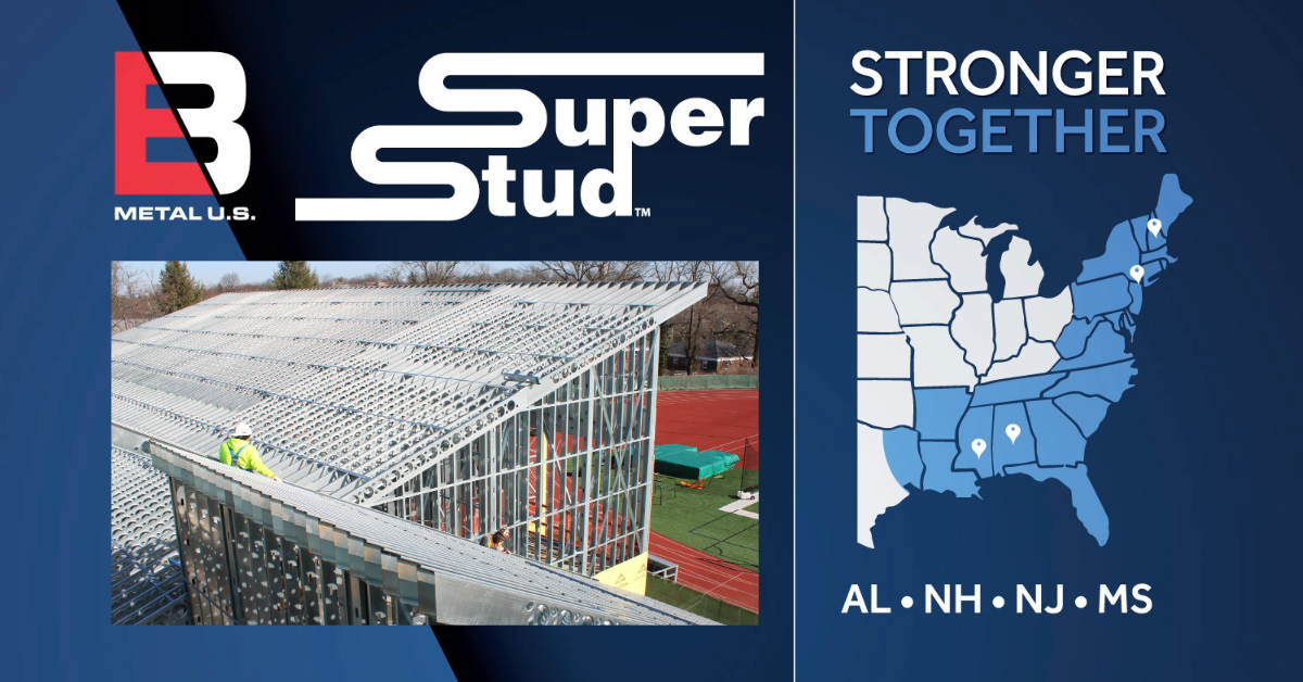 Eastern Metal Building Products Acquires Super Stud Building Products