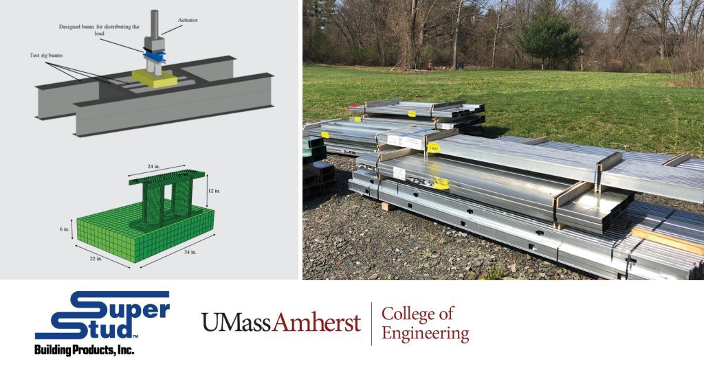 Super Stud Donates Materials To Be Used In University Of Massachusetts Amherst Study On Cold-Formed Steel Stud Assemblies